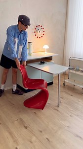 5.5K views · 1.1K reactions | Too cute 凉 𥳐 ☕️ Adorable kitchen cabinet from the 1950s. High-quality corpus with original Formica coating in light blue with one fold-out table top, two doors, one shelf and a black contrasting base. Designed and manufactured in Germany. 珞 #vintagefurniture #pastelle #50skitchen #secondlife #nostalgia #midcenturymodernhome | Mid-Century-Friends | Facebook