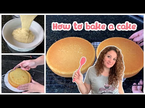 How to Bake a Cake from Scratch 🍰 Easy Beginner Recipe & Tips | Cake Decorating 101 – Part 1