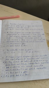 Transition, Orgel Test 5.1) Which of the following are d-bloc... | Filo