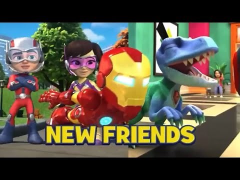 Meet Spidey And His Amazing Friends: Glow Webs Glow Trailer