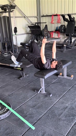 Elevated slider leg curl with plat over head #muscles #karatekid #karate Posterior sling ↕️↗️