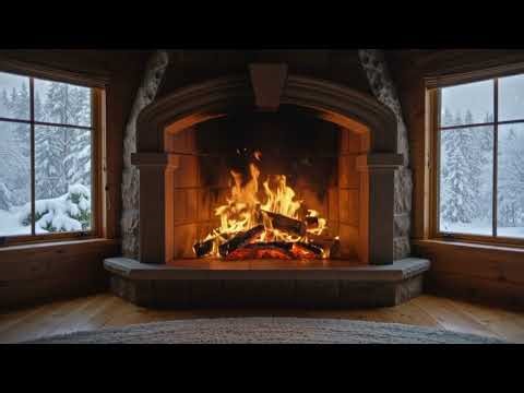 Cozy 4K AI Fireplace Loop | Neural Loops