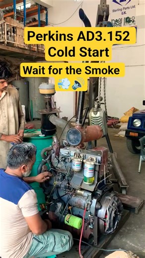 ​Old Diesel Engine Cold Start Sound 🔊😴 #Satisfying #Mechanic Engine Restorations🇬🇧🇺🇸 🚜💨🔊