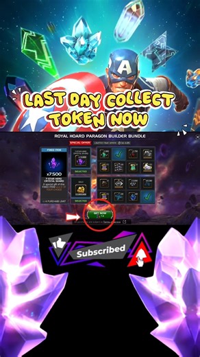 LAST DAY! Collect Royal Hoard Token NOW & Redeem INSANE Rewards in MCOC 🏆⏰ #shorts