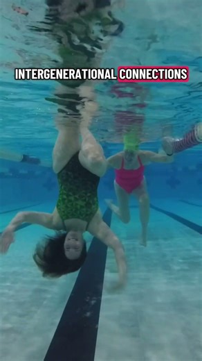 Our swim friends are the best part of our day.