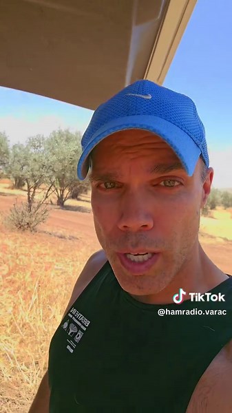 Testing my upgraded portable #VarAC setup outside. #hamradio #amateurradio