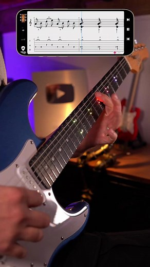 1.3K views · 29 reactions | Paranoid guitar tutorial - Black Sabbath ➡️ I use @Visualnoteguitar app and led strip, linked in bio. #guitar #guitartutorial #guitarlesson #strumming #violao #guitare #easyguitar #fypシ #visualnote | Gael.guitar | Facebook