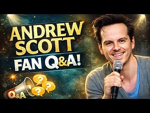 Andrew Scott Answers Fan Questions on Sherlock, Acting, Theatre & Life | Exclusive Q&A Interview