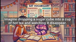 5000 Must Know SAT Vocabulary - Dissolve: From Sugar Cubes to Vocabulary Mastery