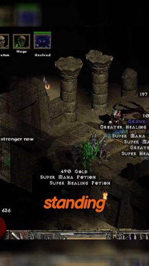 Helping hand in action — #Diablo2LOD