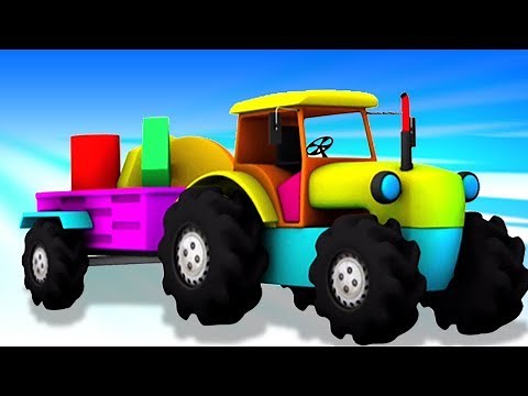 Traktor Unboxing | tegneserie legetøj til børn | tegneserie video til børn | Kids Tv Danish