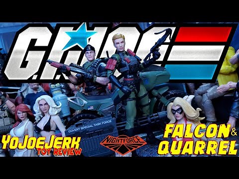 G.I. Joe Classified Series Falcon & Quarrel Night Force Review