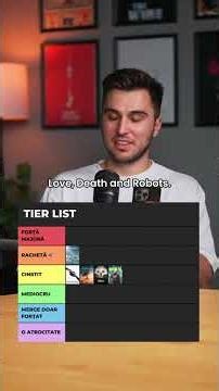 Tier List cu seriale SF