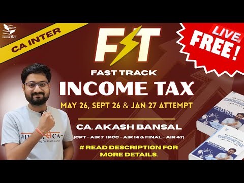 Income Tax | HOW TO SOLVE PGBP 15 MARKS QUESTION | FREE Live Batch | CA Inter | May2026