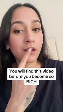 You will see this video right before to become so RICH