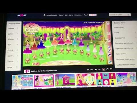Barbie: in the 12 Dancing Princesses | GAME | Full Game | (Part 2)
