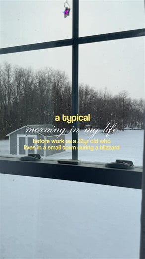 Snowy Morning Routine Vlog: Cozy and Prepared