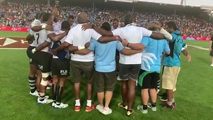 Winners! Fiji Rugby celebrate winning back to back #NZSevens titles the Fijian way | World Rugby Sevens