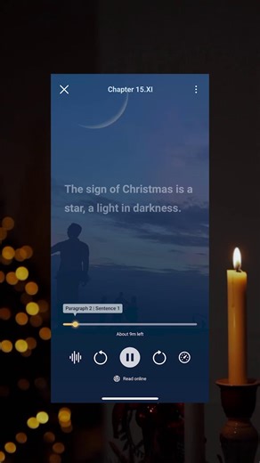 The Present Is Here – Experience ACIM Audio today! 📖 It's ‘A Course in Miracles’ in a one-of-a-kind audio app for Android and iPhone. Like podcasts? Listen at your own pace. ACIM Audio's continued listening feature ensures you’ll never lose your place while exploring the Text, Workbook, Manual, or Supplements. At the touch of your fingertips, you can: 🎄 Carry Peace Anywhere: Listen to the entire Course offline 🎁 Receive Daily Touch of Light: One-tap access to your Lesson keeps your practice s