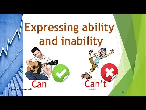 Expressing ability and inability