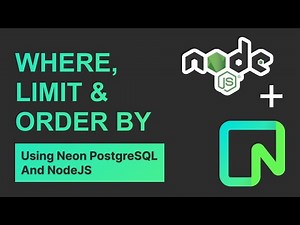 Neon Postgres: How To Use WHERE, LIMIT, OFFSET and ORDER BY in Node.js Like a Pro