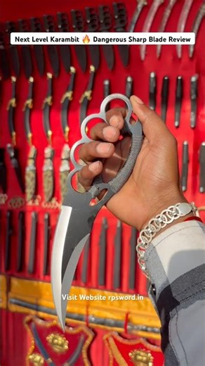 Next Level Karambit 🔥 Dangerous Sharp Blade Review #shorts