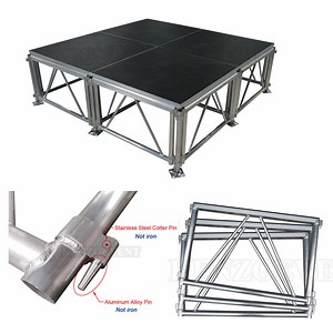 [Hot Item] Aluminum Portable Stage Outdoor Concert Stage for Sale