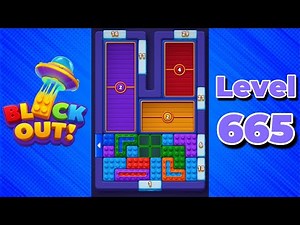 Block Out! Level 665 Solution Walkthrough