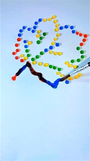 💦🟢🍁 Liquid Color Leaf Drawing Art 💦🟢🍁 #shortvideo #painting #watercolor #viral #art