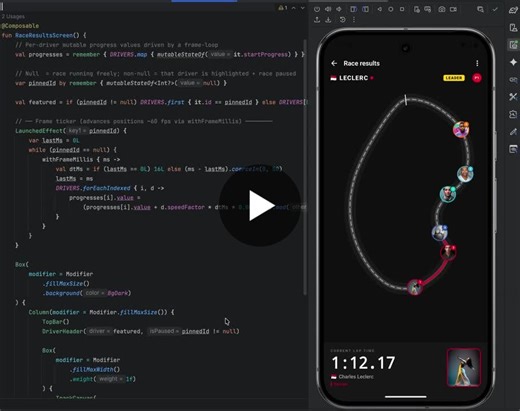 #jetpackcompose #android #kotlin #flutter #formula1 | Marvellous Ogbo