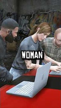 What happens when you choose this woman in GTA 5? #GTA5 #GTAV #GrandTheftAuto5 #Gaming