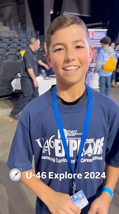 🧭 The 8th-grade students at our U-46 middle schools have wrapped up their day at U-46 Explore 2024. Listen to the different career and educational pathways these students are interested in pursuing and enrolling in after their time at the District’s annual career and curriculum expo. #WeAreU46 #Explore2024 | School District U-46