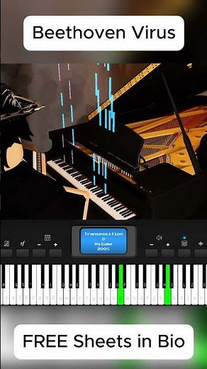 Beethoven Virus | Roblox Piano 🔥 #piano #pianoshorts #roblox #shorts #shortvideo