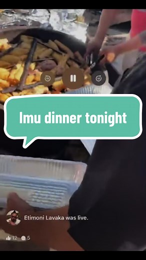 Tonight’s dinner was cooked in a makeshift mobile imu lol we got the first layer of lupulu & lusipi, then the pig & then manioke. Yummyy! #fyp #fypシ #fypシ゚viral #dinner #foodtiktok #dinnertime #maui #hawaii