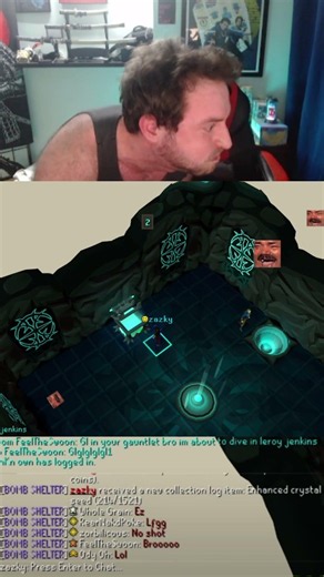 9 KC Enhanced Weapon Seed From REGULAR Gauntlet?! #osrs #oldschoolrunescape #runescape