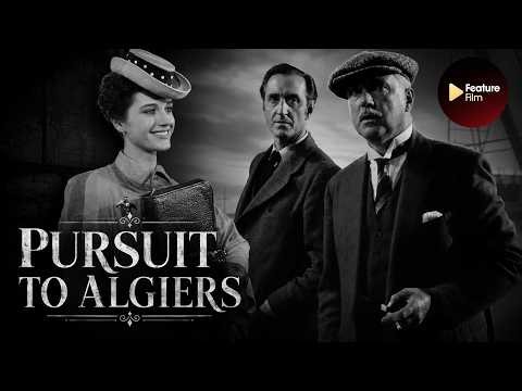 Sherlock Holmes: Pursuit to Algiers (1945) | Basil Rathbone | Mystery Adventure [HD]