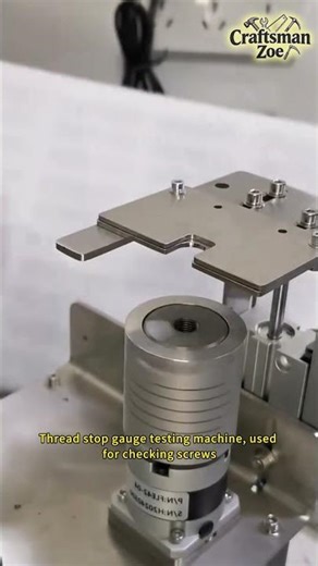 Thread stop gauge testing machine, used for checking screws