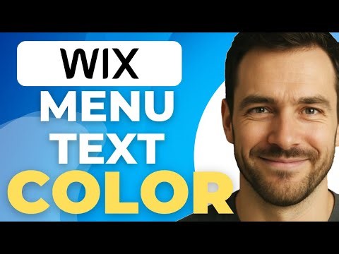 How To Change Menu Text Color In Wix Studio