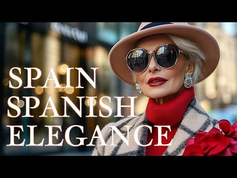 SPAIN STREET STYLE 2025: TIMELESS ELEGANCE AT ANY AGE | SPAIN STREET FASHION 🇪🇸✨