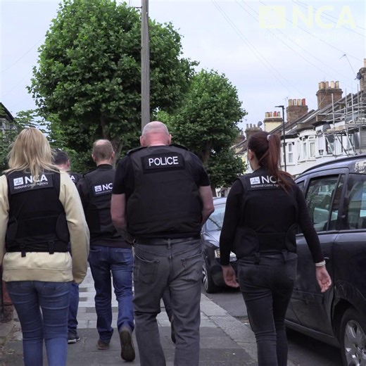 Four people have been arrested as part of a National Crime Agency investigation into a suspected people smuggling network operating out of London. The three men and a woman were detained by NCA officers today in a series of early morning raids. All four are suspected of being part of an organised crime group responsible for advertising crossings from France to the UK on social media. NCA investigators also suspect them of collecting illegal migrants who had been transported into the UK by HGV fr