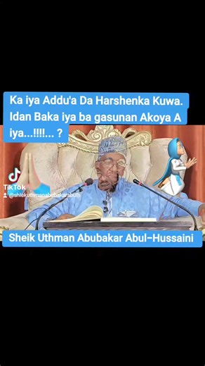 15K views · 670 reactions | Ka iya Addu'a. #allah #Quran #muslim #sheikhusmanabubakarabulhusnain Part. 1 | Sheikh Usman Abubakar Abul Husnain | Facebook