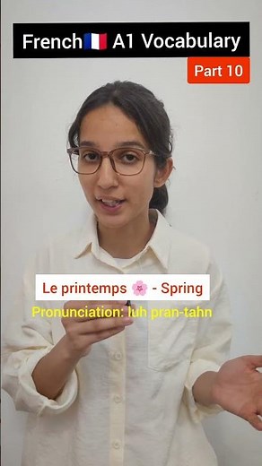 French for Beginners | Seasons Names 🇫🇷