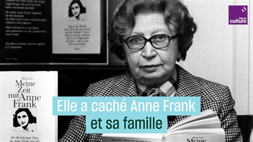Le nom de Miep Gies ne vous dit peut-être rien, et pourtant c’est celui d’une femme héroïque, qui a caché la famille d’Anne Frank pendant la guerre et conservé précieusement son journal intime. | France Culture