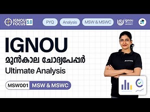 MSW 001 Origin and Development of Social Work | MSW | IGNOU PYQ Analysis #ignouexam #ignoucoaching