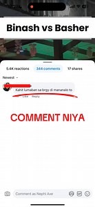2.7M views · 10K reactions | Pinakinggan ko ang boses ng basher ko at ikinagulat ko talaga. It’s unfortunate when others choose to spread discouraging remarks instead of uplifting one another. I truly hoped this critic had exceptional singing skills, but I’ll let you be the judge of that. | Nephi Axe | Facebook