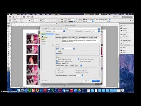 How to Save Spreads as a PDF | Adobe InDesign
