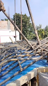 🧱 Strong stair reinforcement binding for safe and long-lasting use #fbreels #reelsvideo #fyp #construction #OMG | Rajmistre