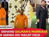 Salman Khan's 'Haldi face' grabs attention at Anant-Radhika's Haldi ceremony; Fans request his wedding