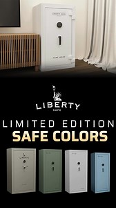 1.3K views · 237 reactions | Exclusive Colors, Iconic Strength. Protect what matters most with Liberty Safe—select safes now available in Limited Edition finishes. American made and built to last. | Liberty Safe | Facebook