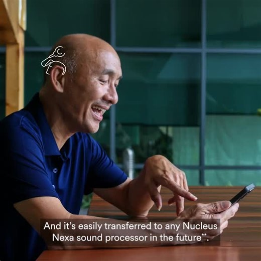 With the Nucleus Nexa System, your unique hearing information is always with you, so you can get back on air quickly, if needed. Learn about the innovative features of the Nucleus Nexa Implant: https://bit.ly/48xoaMf. | Cochlear Americas